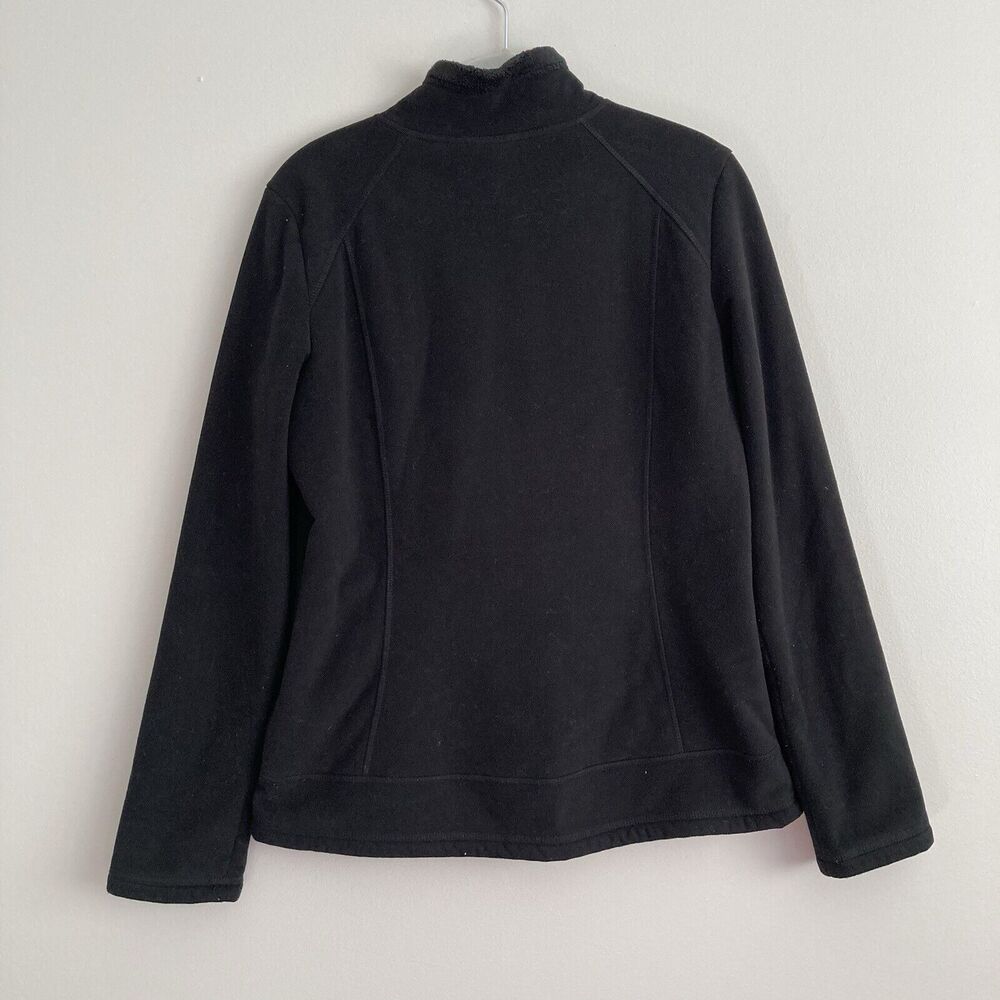 THE NORTH FACE Jacket Womens Medium Black Full Zip Fleece Lined Warm Winter - Picture 6 of 8